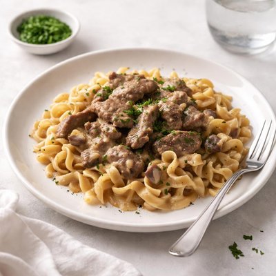 Image of Quickie Beef Stroganoff
