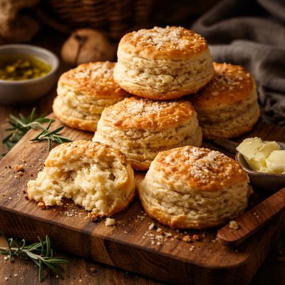 Image of Quickie Olive Oil Biscuits