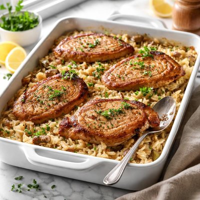 Image of Quickie Pork Chop Casserole
