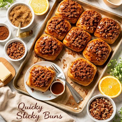 Image of Quicky Sticky Buns