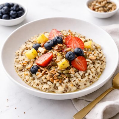 Image of Quinoa and Barley Breakfast Porridge