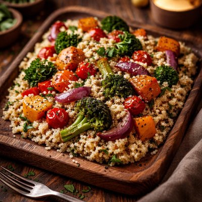 Image of Quinoa and Roasted Vegetables
