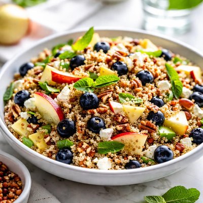 Image of Quinoa Apple and Blueberry Salad