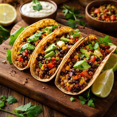 Image of Quinoa Bean Tacos