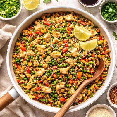 Image of Quinoa Chicken Fried Rice
