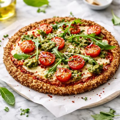Image of Quinoa Pizza Crust Gluten Free