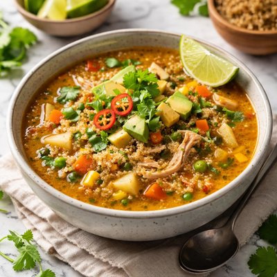 Image of Quinoa Soup from Ecuador