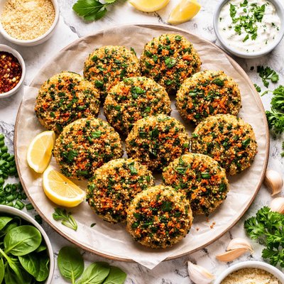 Image of Quinoa Spinach Patties