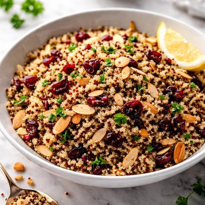 Image of Quinoa with Toasted Almonds and Cranberries