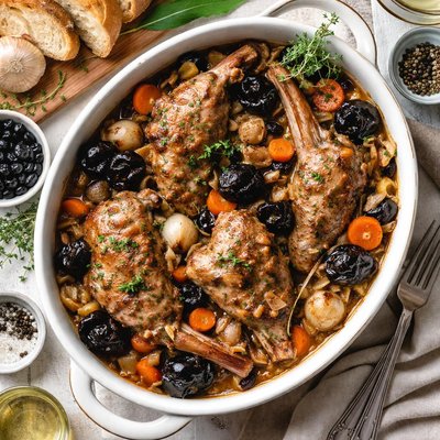Image of Rabbit and Prune Casserole