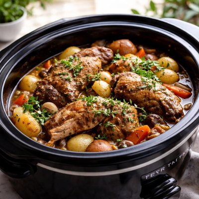 Image of Rabbit in the Crock Pot