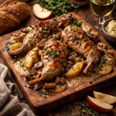 Image of Rabbit Normandy Style