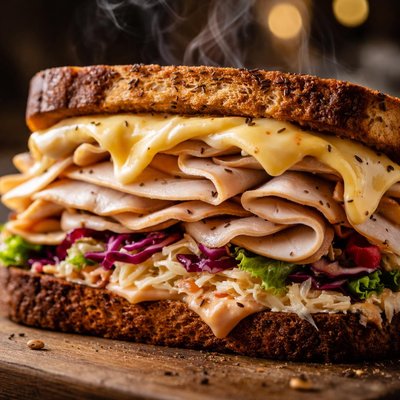 Image of Vegetarian Rachel Sandwich