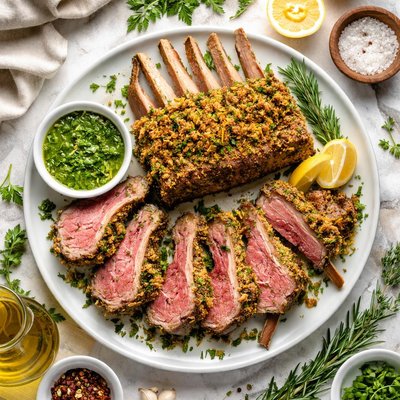 Image of Rack of Lamb Persille