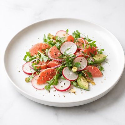 Image of Radish and Pink Grapefruit Salad