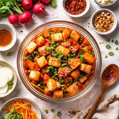 Image of Whole30 Radish Kimchi