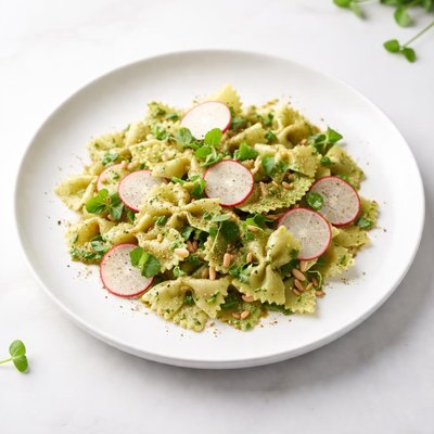 Image of Radish Leaf Farfalle