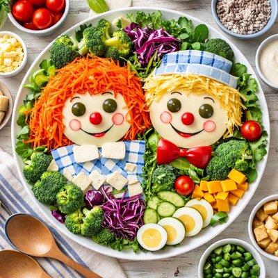 Image of Raggedy Ann and Andy Salad