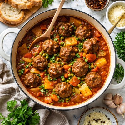 Image of Ragout De Boulettes Meatball Stew