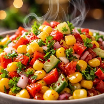 Image of Rainbow Corn Salad