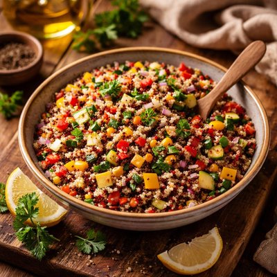 Image of Rainbow Quinoa Pilaf