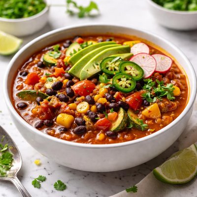 Image of Rainbow Veggie Chili