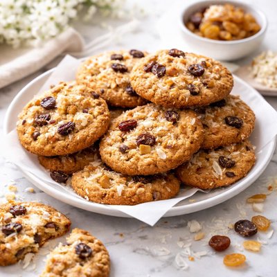 Image of Raisin Coconut Treasure Cookies