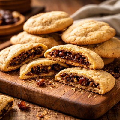 Image of Raisin Filled Cookies Zcmi Recipe