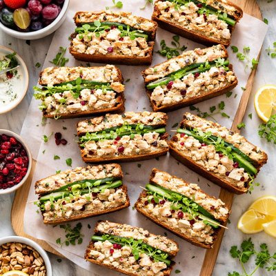 Image of Raisin Finger Sandwiches