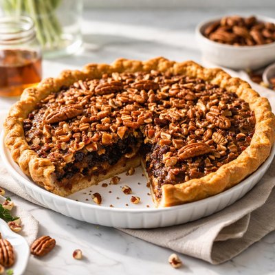 Image of Raisin Pecan Pie Diabetic