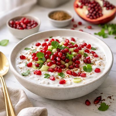 Image of Raita Anarkali Pomegranate Seeds Raita