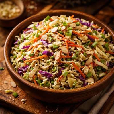 Image of Ramen Coleslaw Cabbage Salad