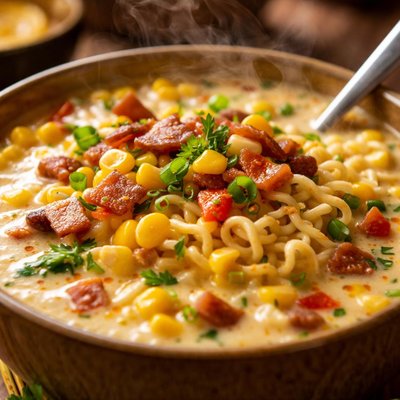 Image of Ramen Corn Chowder