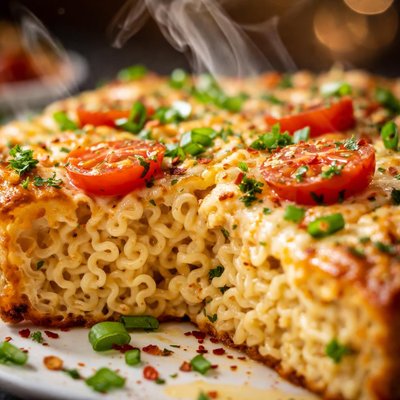 Image of Ramen Noodle Frittata