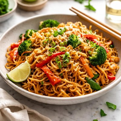 Image of Ramen Noodle Stir Fry Side Dish