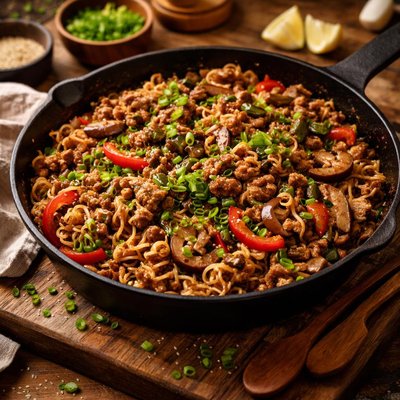 Image of Ramen Skillet Supper