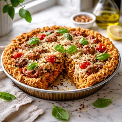 Image of Ramen Under the Tuscan Sun Pie
