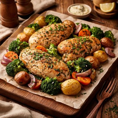 Image of Ranch Chicken and Veggies