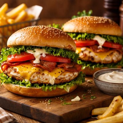 Image of Ranch Chicken Burgers