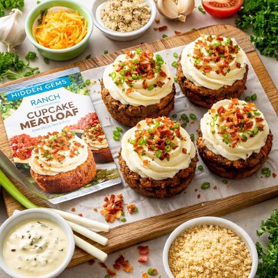Image of Ranch Cupcake Meatloaf with Hidden Gems Rsc