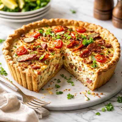 Image of Ranch Egg Pie Quiche Style