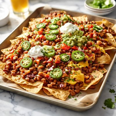 Image of Ranch Style Bean Nachos