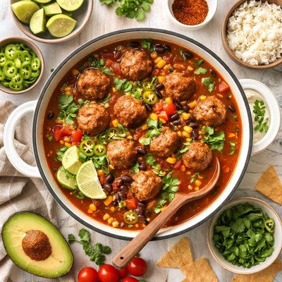 Image of Ranchero Meatball Soup
