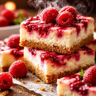 Image of Raspberry Cheesecake Bars