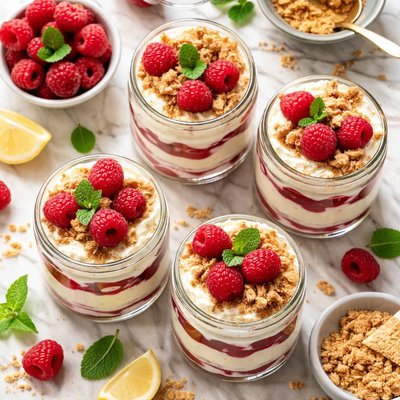 Image of Raspberry Cheesecake Parfait