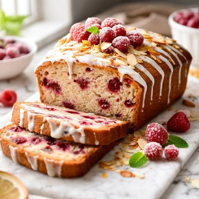 Image of Raspberry Cranberry Bread