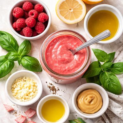 Image of Whole30 Raspberry Dressing