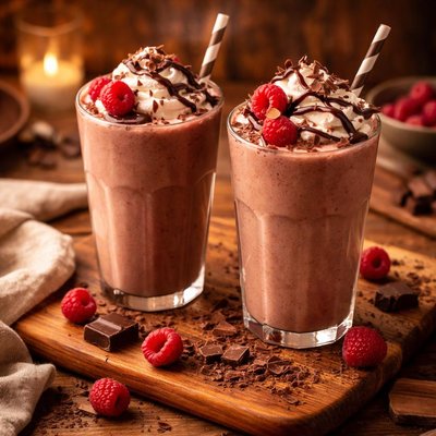 Image of Raspberry Fudge Smoothie