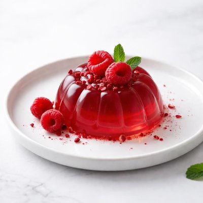 Image of Vegan Raspberry Jello