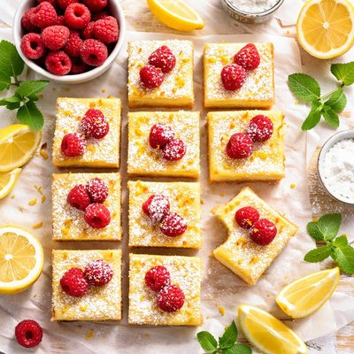 Image of Raspberry Lemon Bars